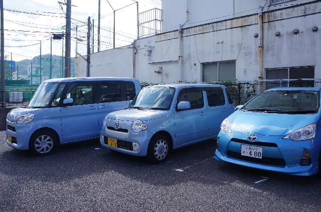 事業所で使用している車種